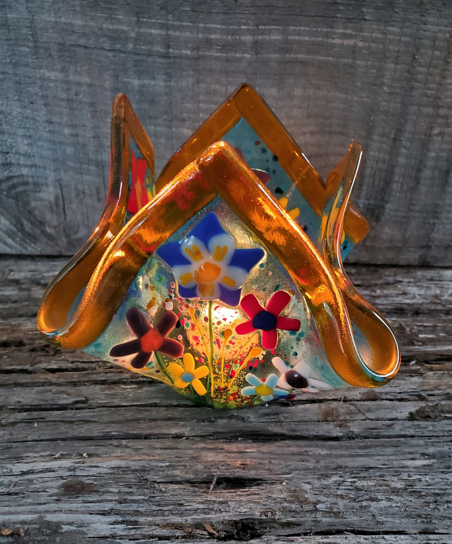 Memorial Garden Series Candle Holder or Vase