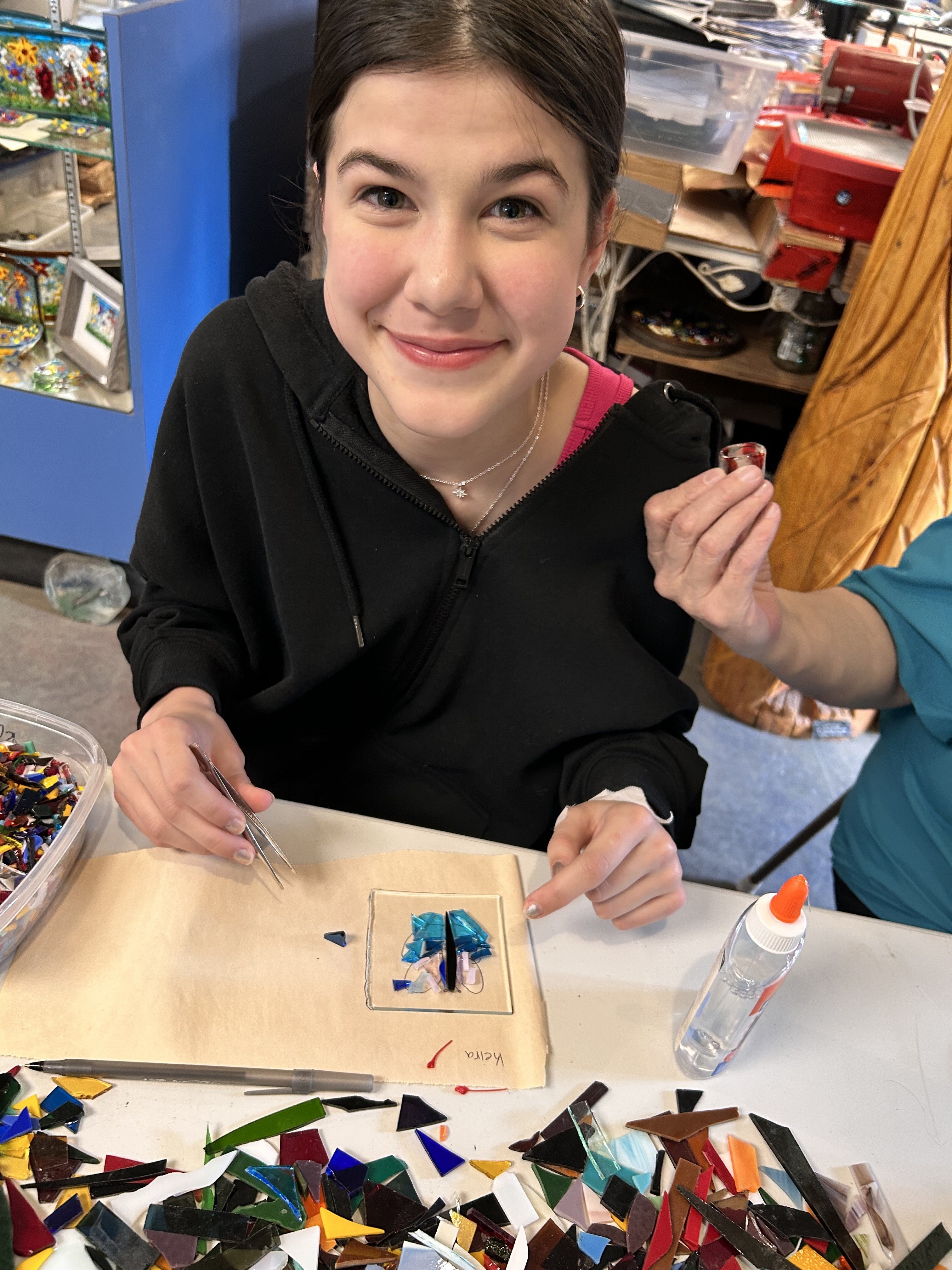 Glass Fusing Workshops for All Ages – Red Dog Glass Studio