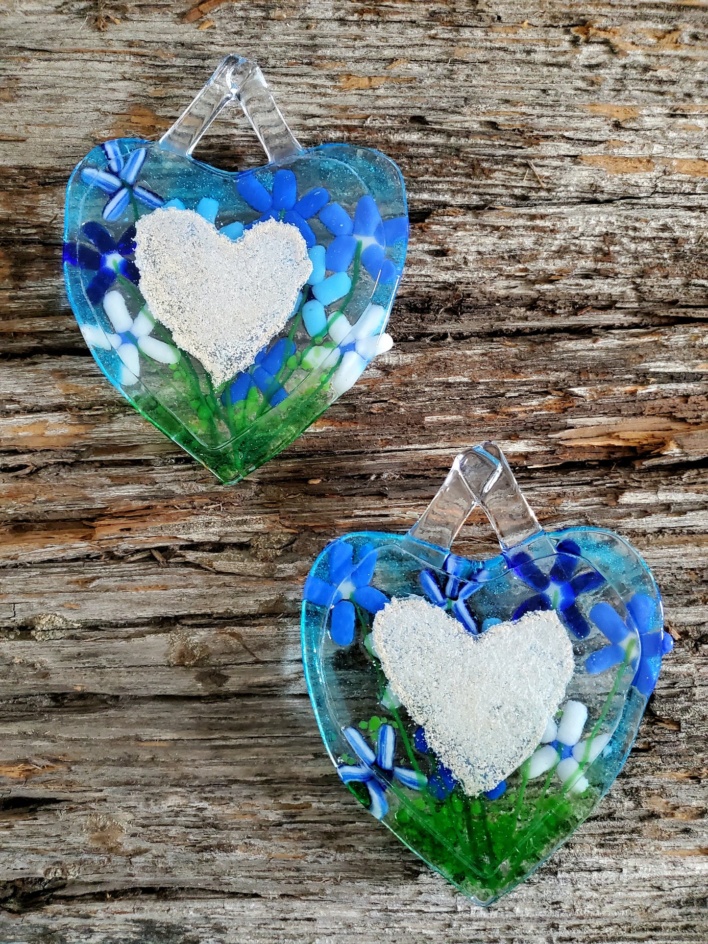 Memorial Garden Series Heart Suncatcher