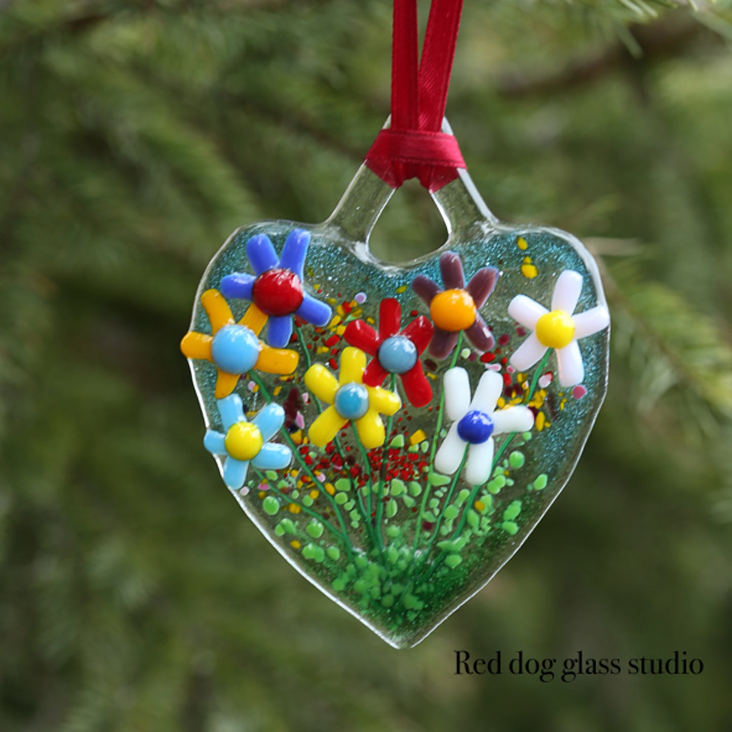 Memorial Garden Series Heart Suncatcher