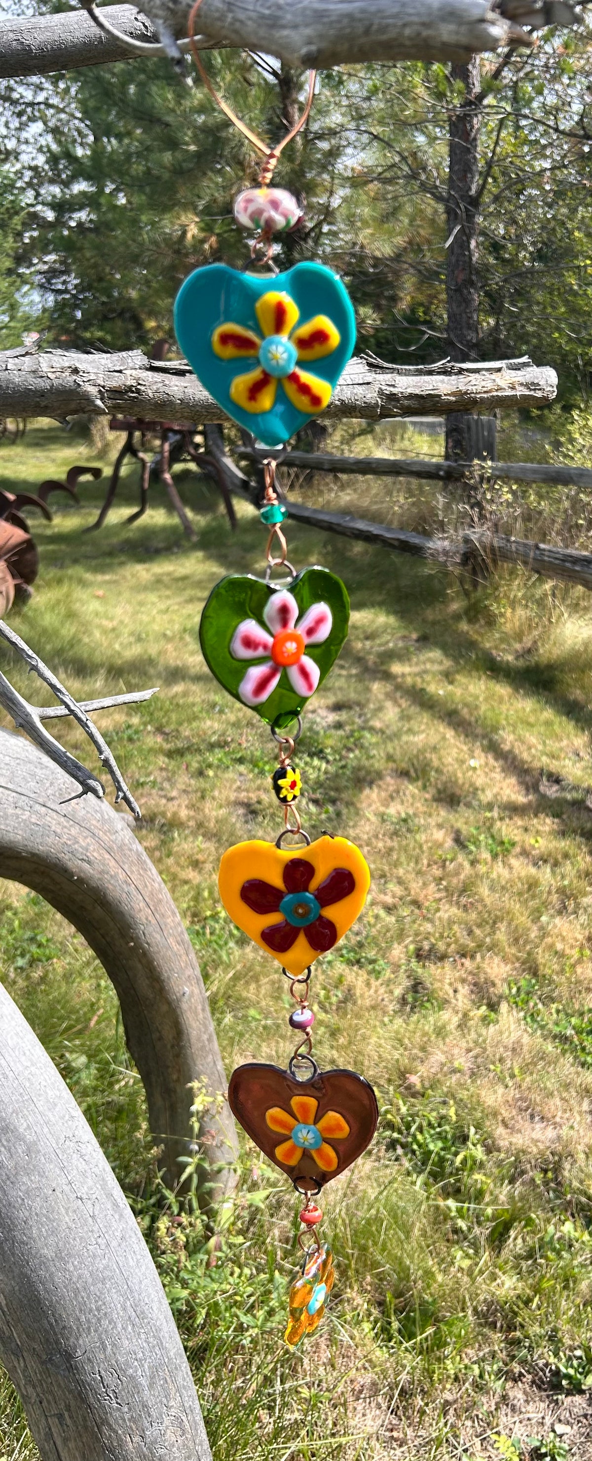 Daisy Heart Chain