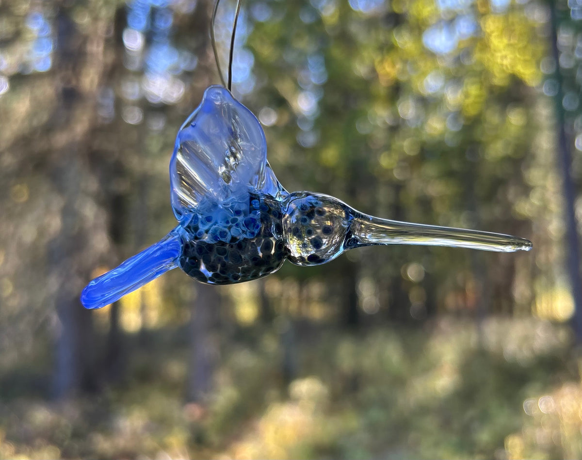 Hand Sculpted Hummingbird Ornament