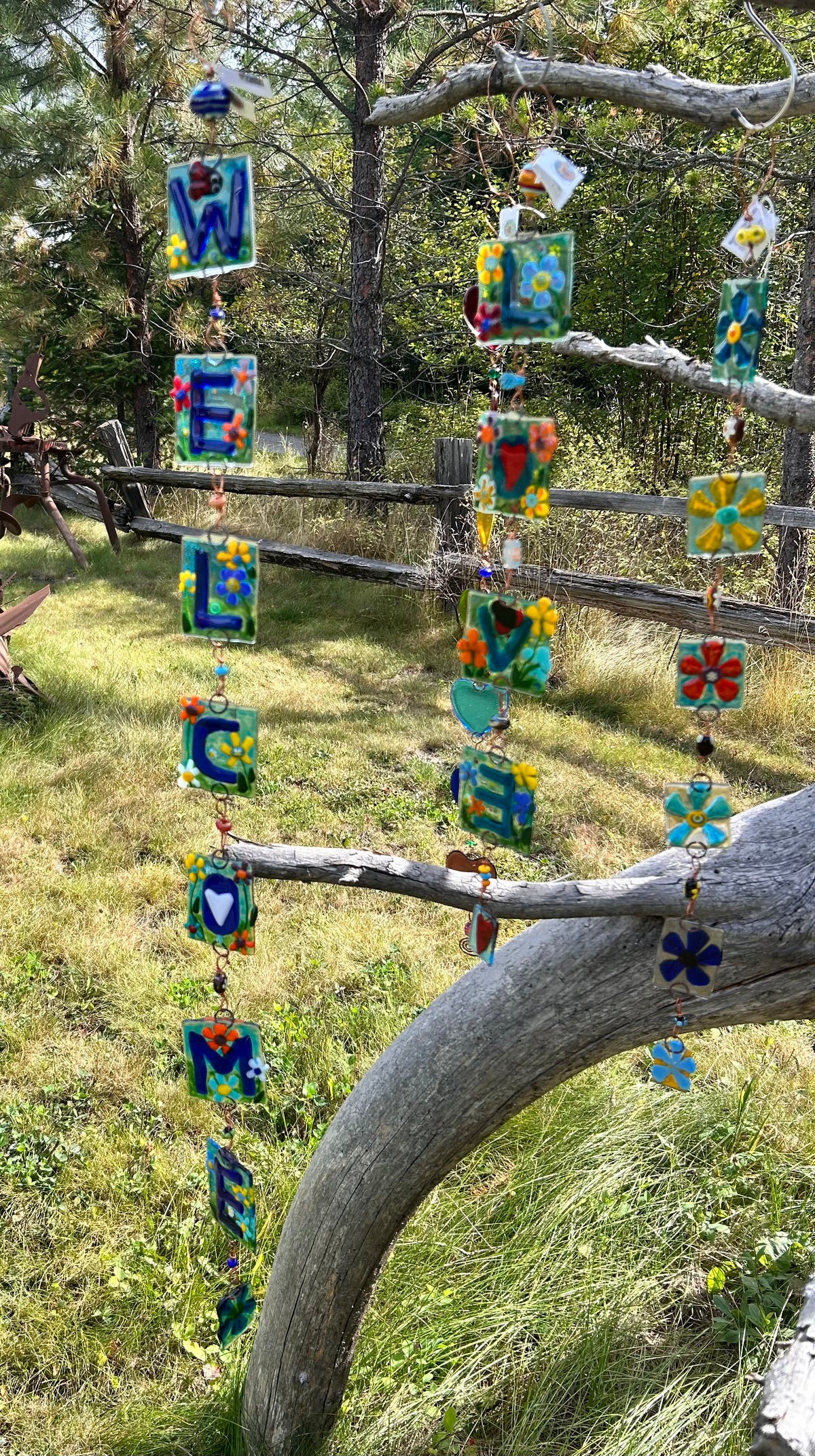 Welcome Sun Charm Chain