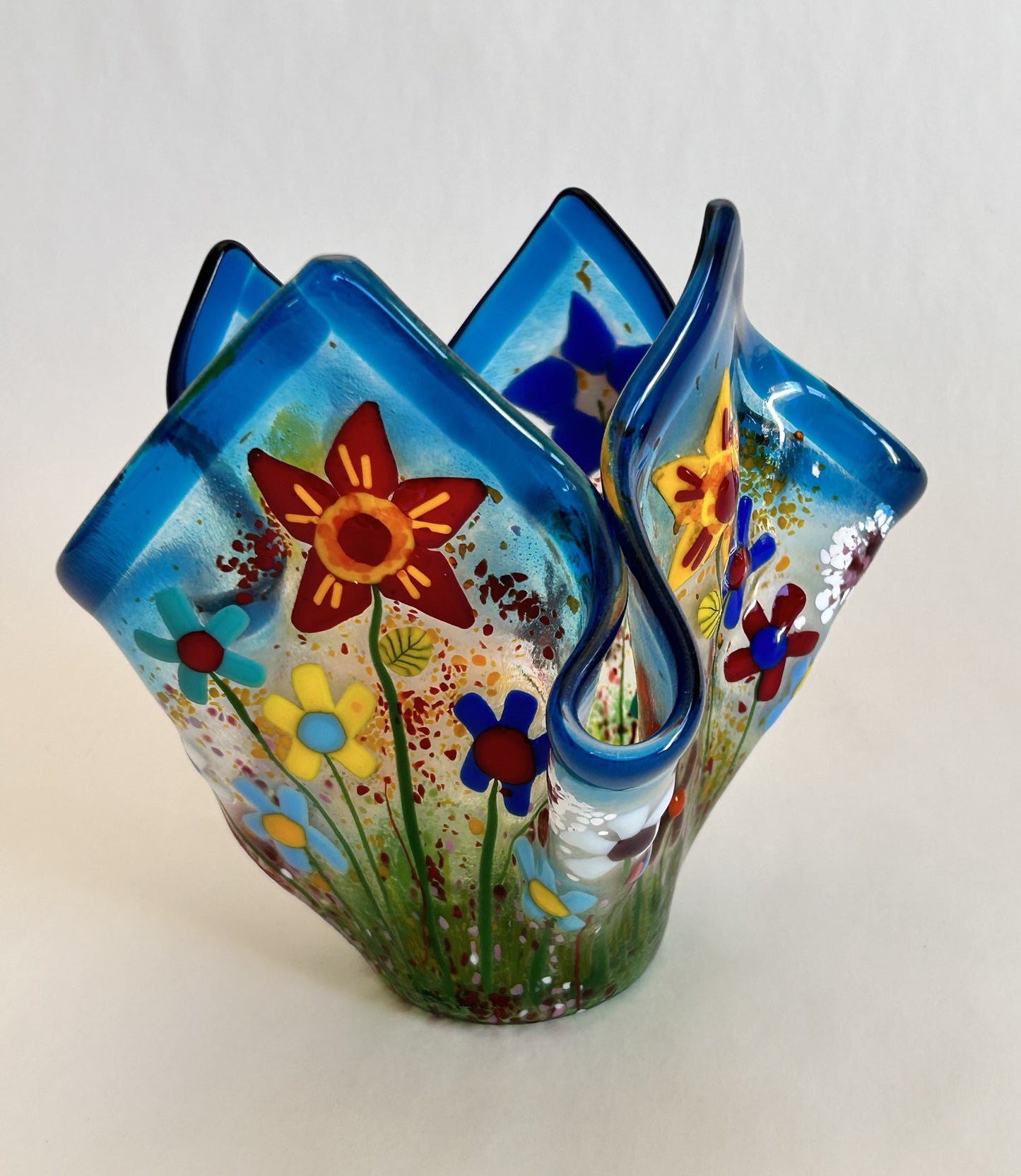 Memorial  Garden Series Candle Holder or Vase